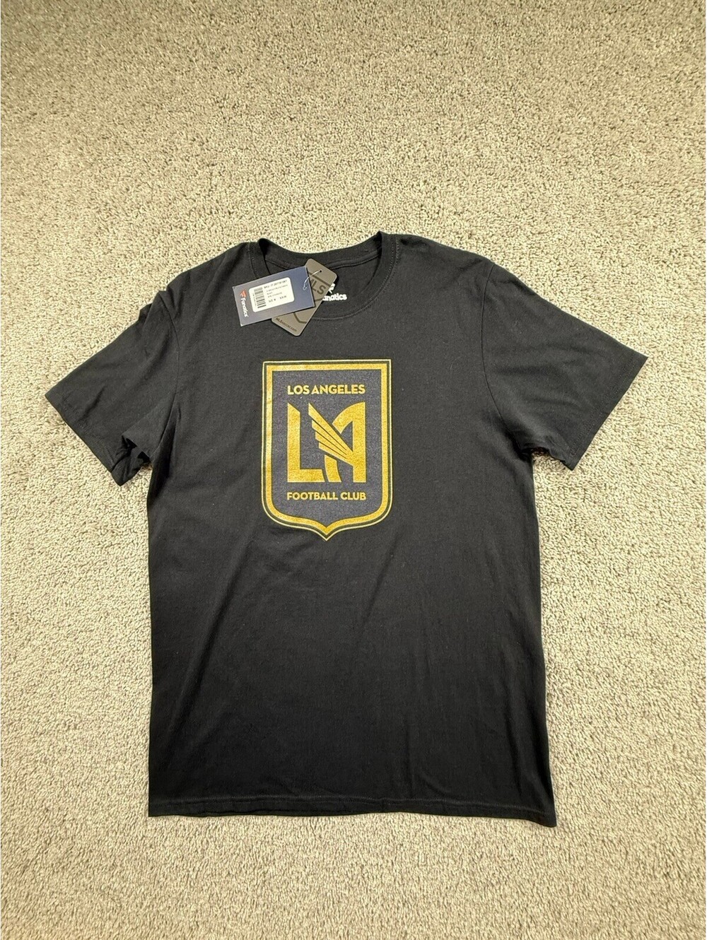 LAFC Los Angeles Football Club Olivier Giroud #9 Black Gold Soccer Shirt Medium